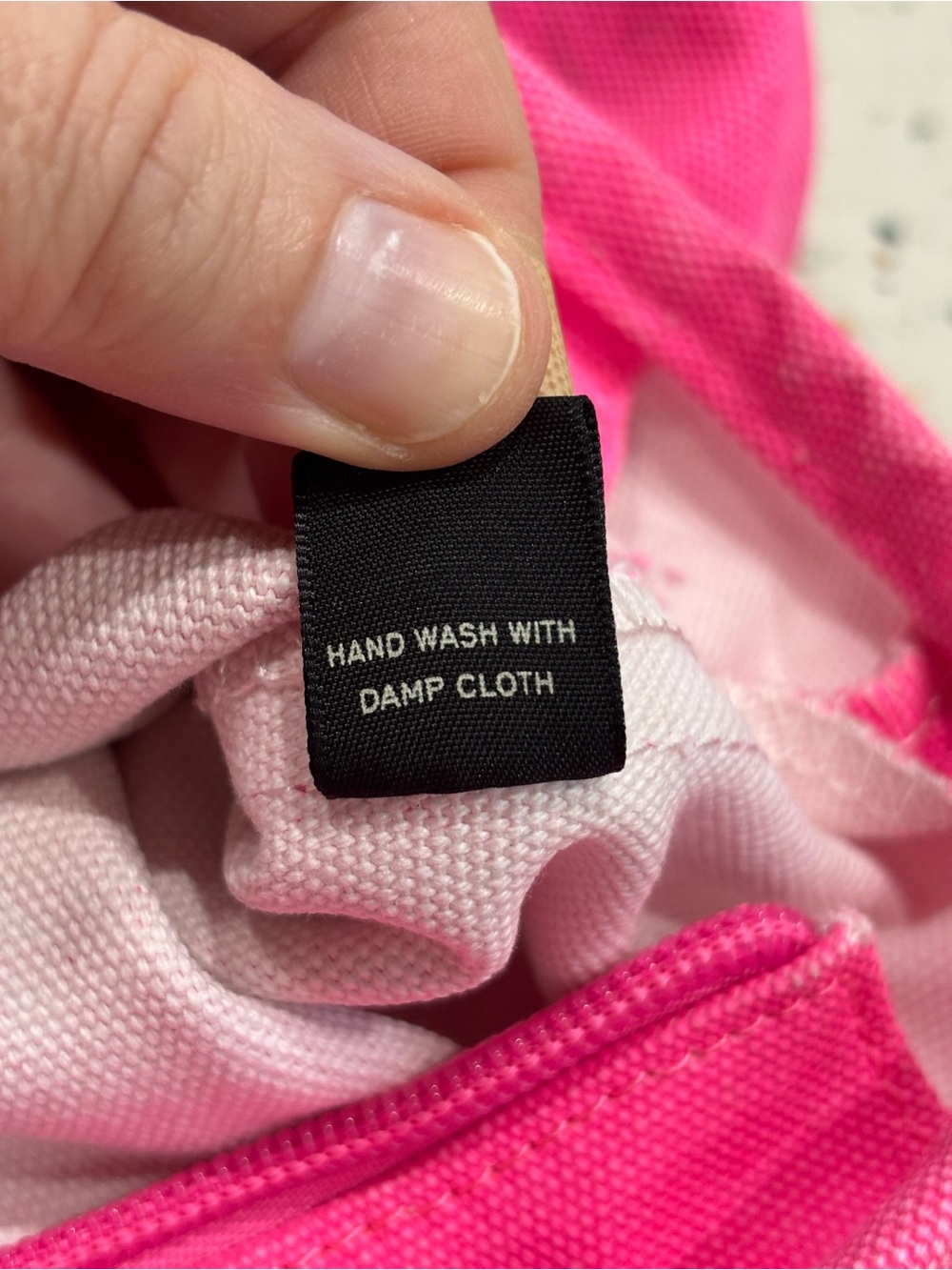 Marc Jacobs Hot‎ Pink Canvas Logo Tote - Picture 13 of 14